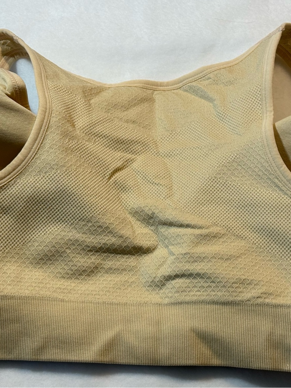 New Body & Bra Supportive Front Closure Bra. Beige. Size Large - Picture 9 of 12